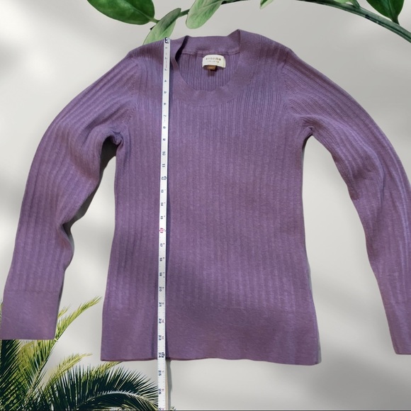 Sonoma Lavender Fitted Sweater - Picture 4 of 7